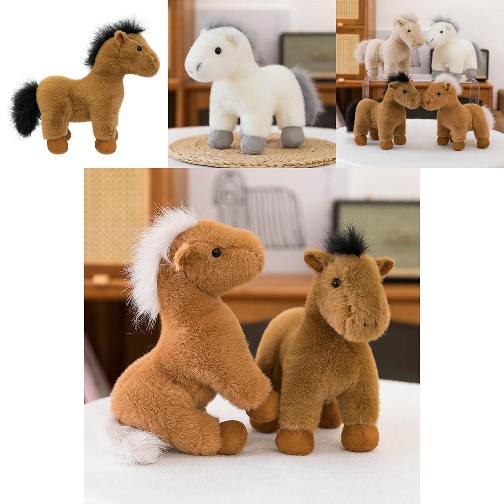 Plush Horse Toy With Pp Cotton Filling For Kids And Kids Gifts
