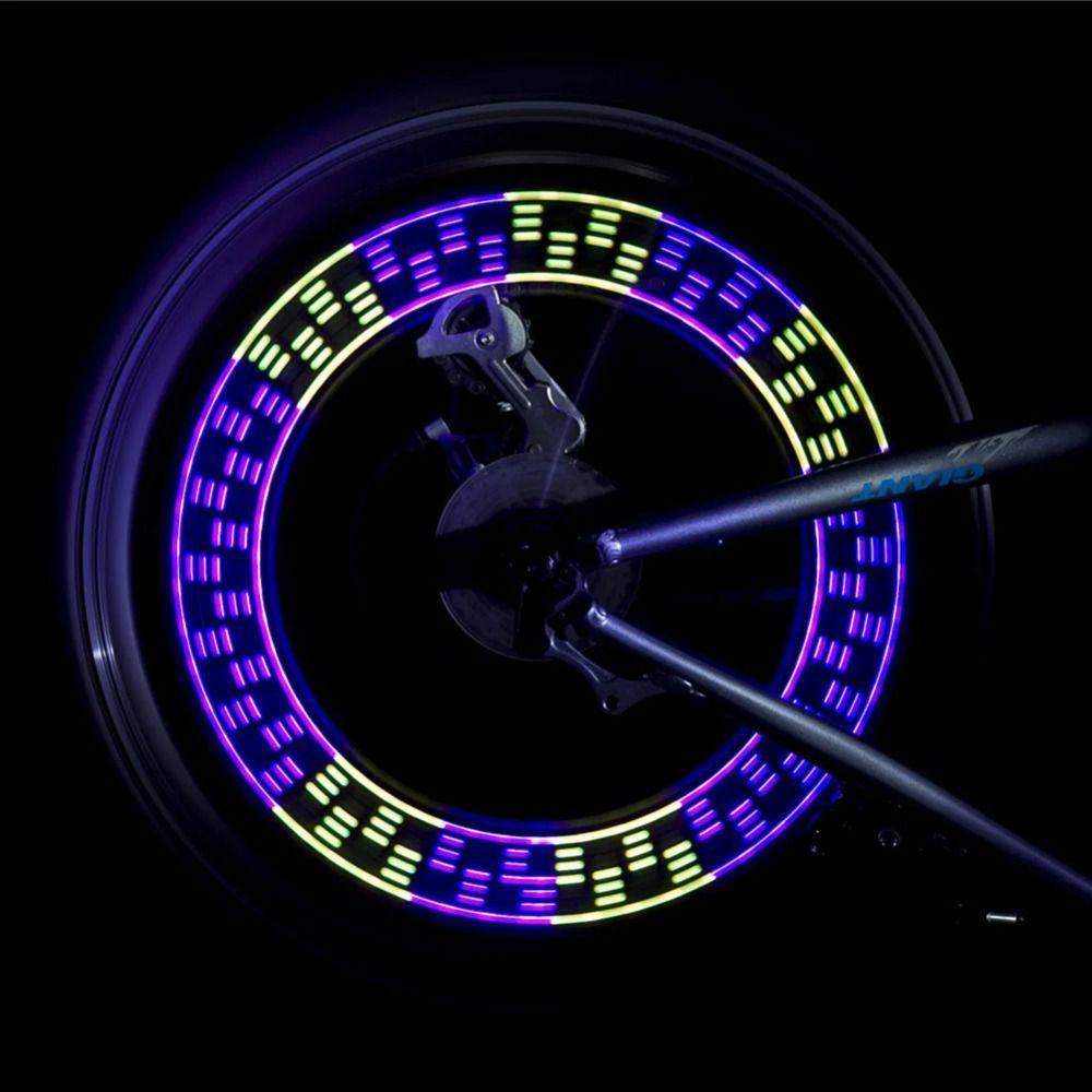 14 LED Spoke Light Photosensitive Switch Wheel Tire Light Bike Wheel Light  Bicycle Wheel