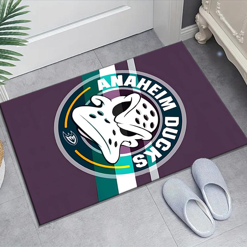 1pc Football Team Design Area Rug - Non-Slip, Soft & Cozy Floor Mat for Living Room, Bedroom, Office - Indoor/Outdoor Decorative Carpet