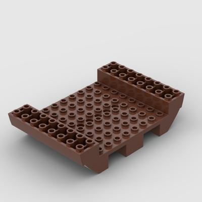 *Boat Base 8 X 12* X001 1 Pc DIY Enlighten Block Brick Part No. 6054 Compatible With Other Assembles Particles