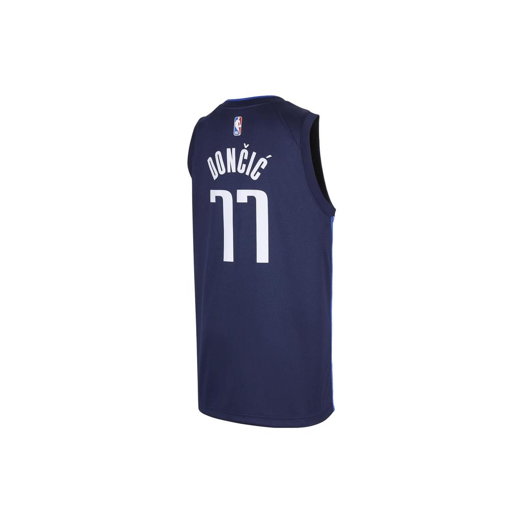 Nike Casual Sports Suit Letter Number Print Quick-Dry Basketball Uniform Kids Sportswear Deep-Blue DR0831-419