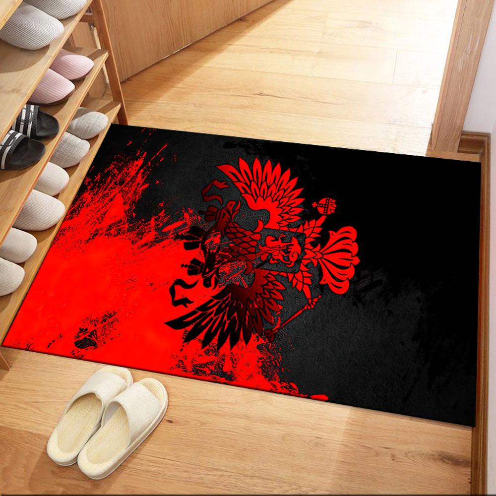 Russian Coat Of Arms Square rugs are a great choice for living rooms, bedrooms, home décor, and as gifts.