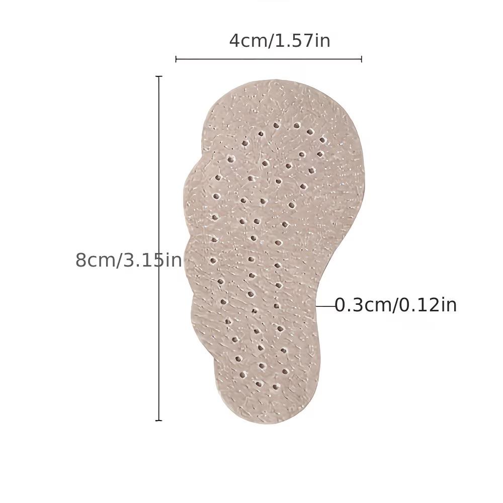 1 Pair Leather Forefoot Pads for Women High Heels Anti-slip Foot Care Shoe Pads Stickers Pain Relief Insert Insoles Toe Cushions