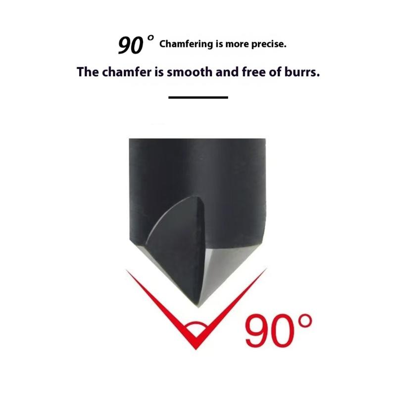 Professional Deburring Reamer For Plastic Copper Iron Pipes Edge Trimming Chamfering Function 6-30mm Burr Remove