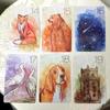 Innocent Secrets Lenormand 9*6cm 36 Pcs Cards Soft and Gentle Coloring Created with Delicate and Flowing Nature of Watercolors