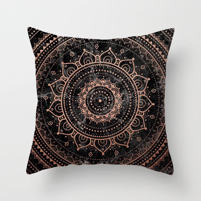 Geometric Cushion Cover Sofa Throw Pillow  Home Decoration Boho Mandala Flower