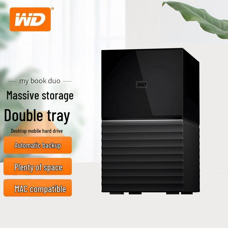 

WD My Book Duo Desktop RAID External Hard Drive for Mac