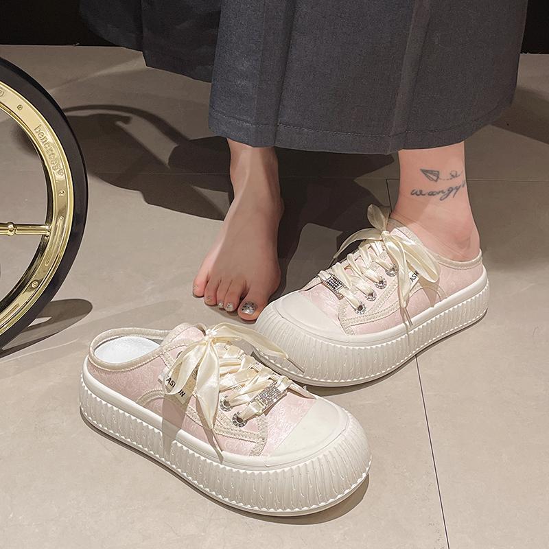 DOGHC Dámské tenisky Boty Módní platforma Designérské plátěné Leopardí Ležérní Nové Silná podrážka Semišové Letní Volnočasové