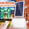 100/200/300W Solar Lights Outdoor Solar Security Flood Light with Remote Waterproof Solar Wall Lights for Yard Garden Garage New