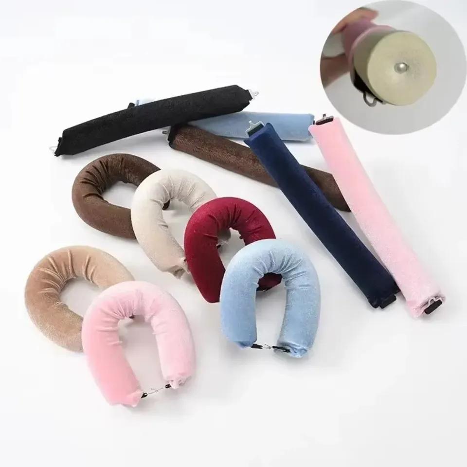 4/3/1PCS Hair Accessories Heatless Curls Beauty Women Curly Products Hair Curler Rubber Curling Sleep Hairdresser Tools Hair Foam Rollers