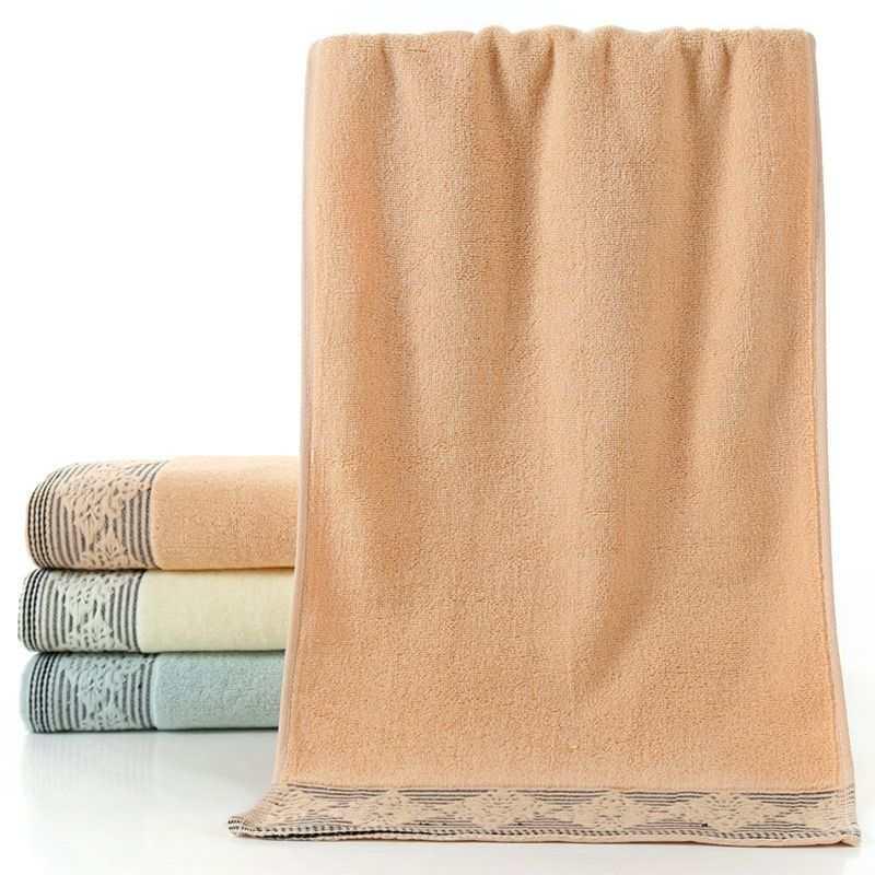 Premium Thick Cotton Towel - Soft, Absorbent, Non-Shedding for Men & Women