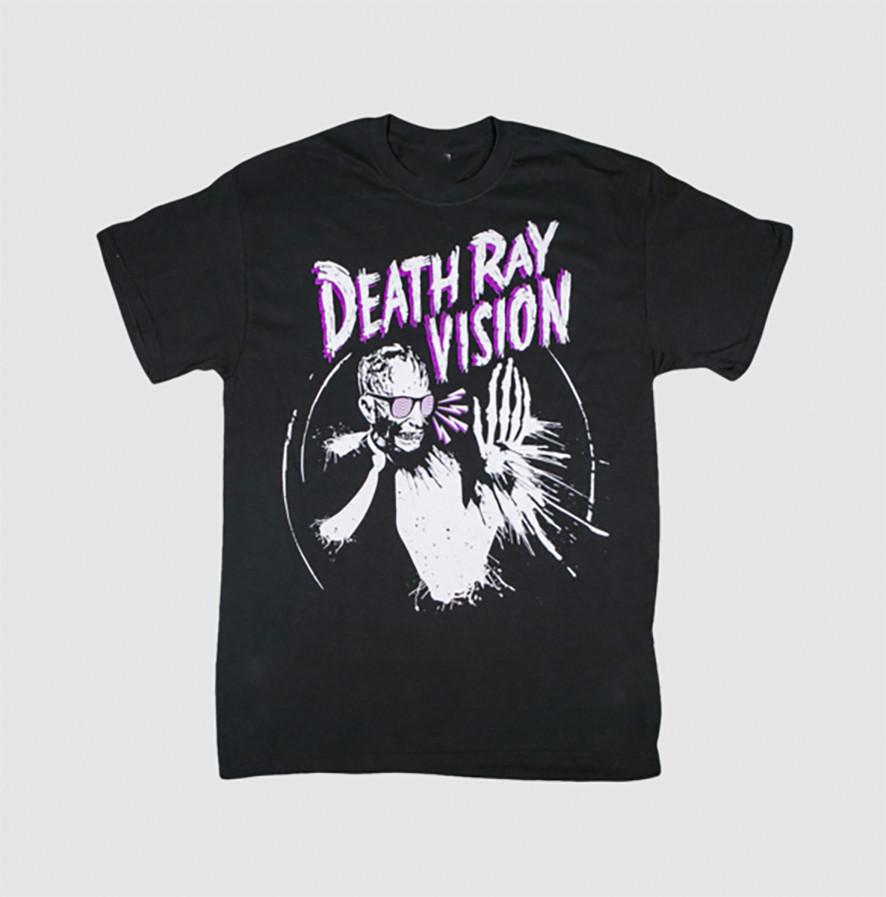 Death Ray Vision Band Unisex Cotton T-Shirt RS200 Unisex T-Shirt XXL