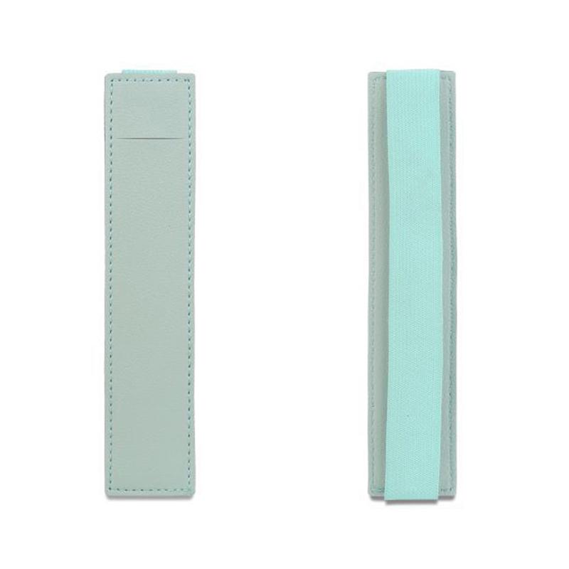 Adjustable Elastic Band Pen Holder Colorful Pu Leather Pen Sleeve Pouch Elastic