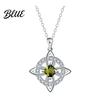 Ancient Symbolism Jewelry Celtic Knot Necklace Witches Birthstone Sparkling Symbol