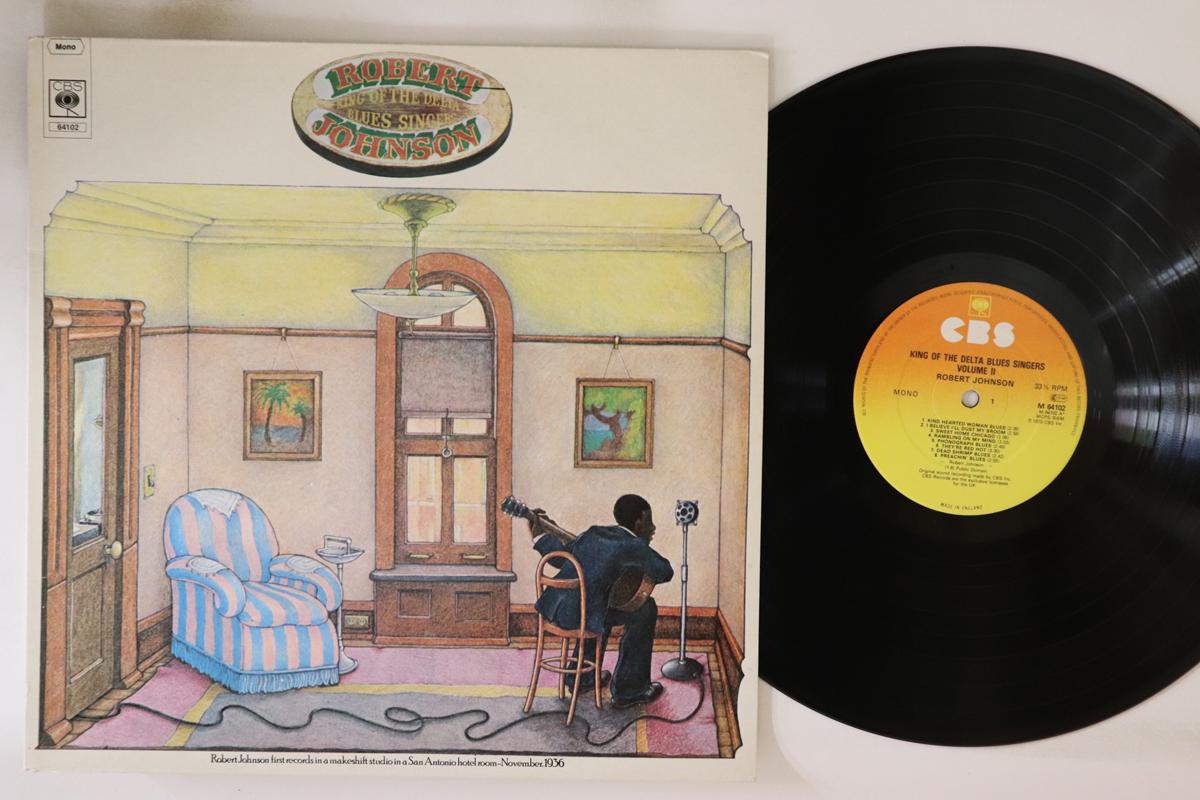 

LP Record ROBERT JOHNSON King Of The Delta Blues Singers Vol M64102 CBS UK Blues Used