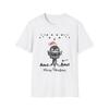 Christmas Demon, Artistic Graphic Tee for Creative Souls | Unisex Softstyle T-Shirt, Artistic T-Shirt
