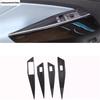 Car Inner Door Armrest Window Lift Button Panel Cover Trim For VW Volkswagen ID.4 ID4  - 2025 Carbon Fiber Look Accessories