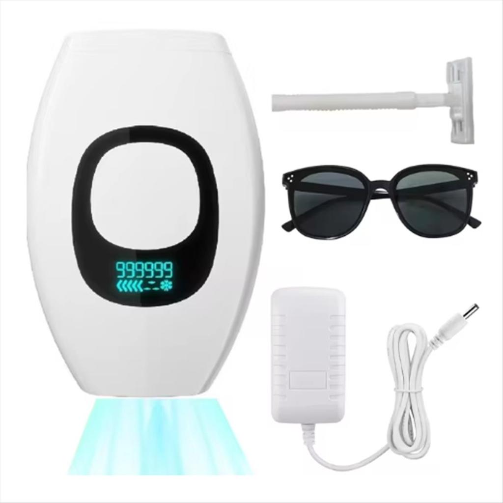Hair Removal Epilator for Women Flash Depilator LCD Pulses Permanent Epilator Painless Hair Removal,US Plug