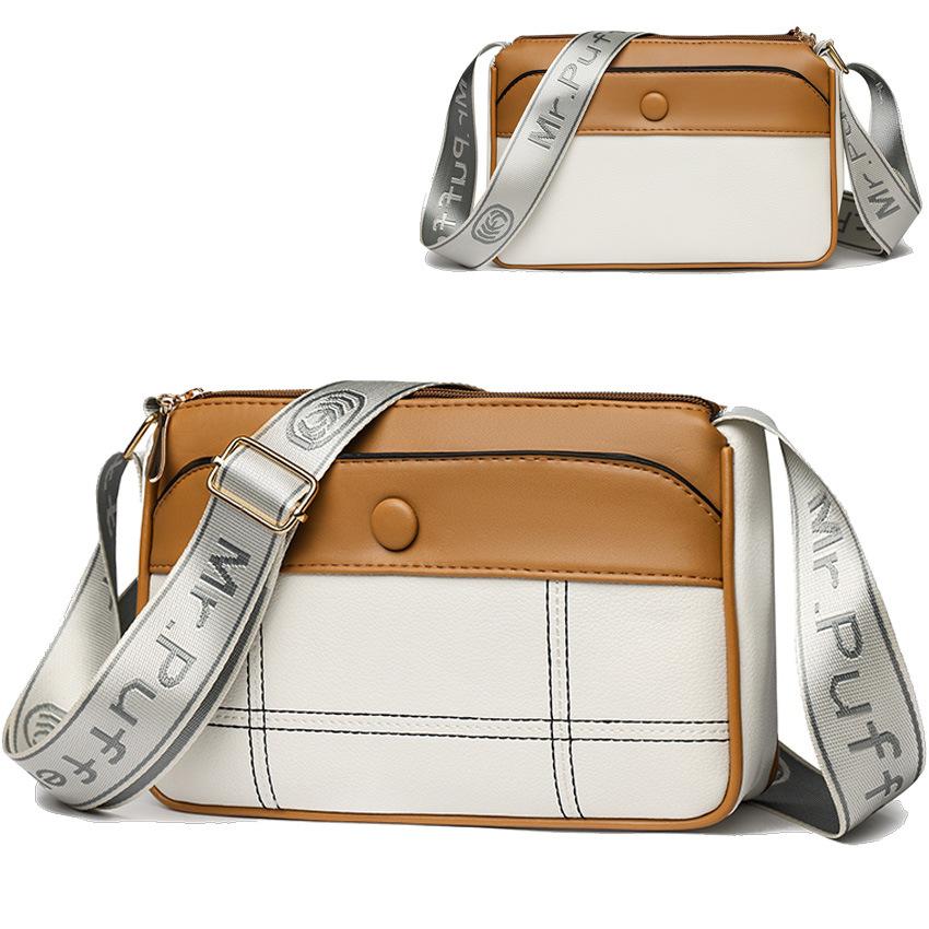 

High-quality Large-capacity Ladies Tote Bag, Crossbody Single-shoulder Bag, Fashionable Double-sided Backpack for Middle-aged Women white