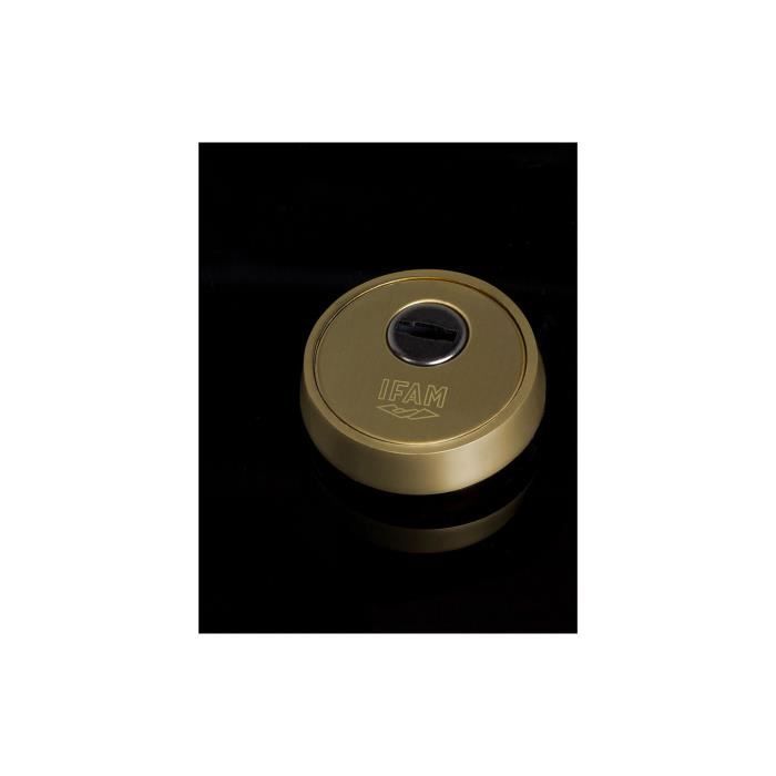 Bouclier Es700l - GENERIQUE - Finition Laiton - Noyau et couverture solides - Protection anti-perçage - Ø61mm
