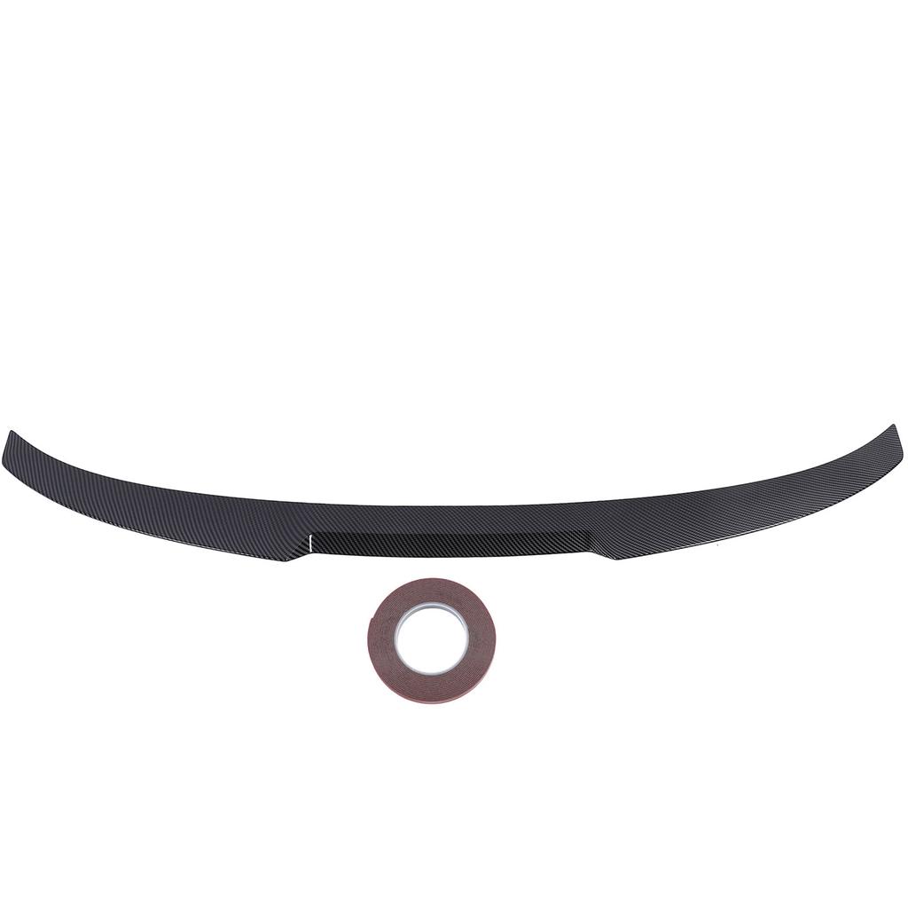 Car Rear Spoiler for M4 Style Trunk Spoiler Wing Extension Fit For F30 3 Series Sedan M4 F80 2012 2018 Carbon Fiber