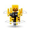 Lego minecraft 21266 la bataille de la lave du nether - jouet pour fans de jeux vidéo