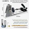 2nd Gen Woodworking Angled Hole Locator & Step Drill Bit for Wood Assembly