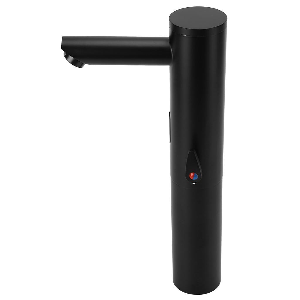 Automatic Sensor Faucet Brass Touchless Faucet with Hot and Cold Integration Black for Kitchen and