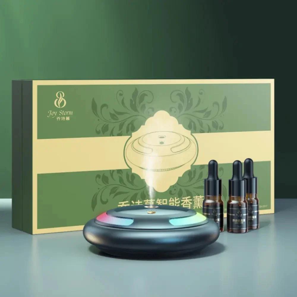 Smart Car Humidifier Essential Oil Diffuser LED Light Fragrance Aromatherapy Air Freshener Perfume Car Diffuser