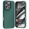 Étui pour iPhone 16 Pro Mercury MagSafe vert