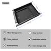 Center Console Organizer Tray For 2019-2025 GMC Sierra/Chevy Silverado Armrest Box Car Storage Secondary Car Box ABS Accessories