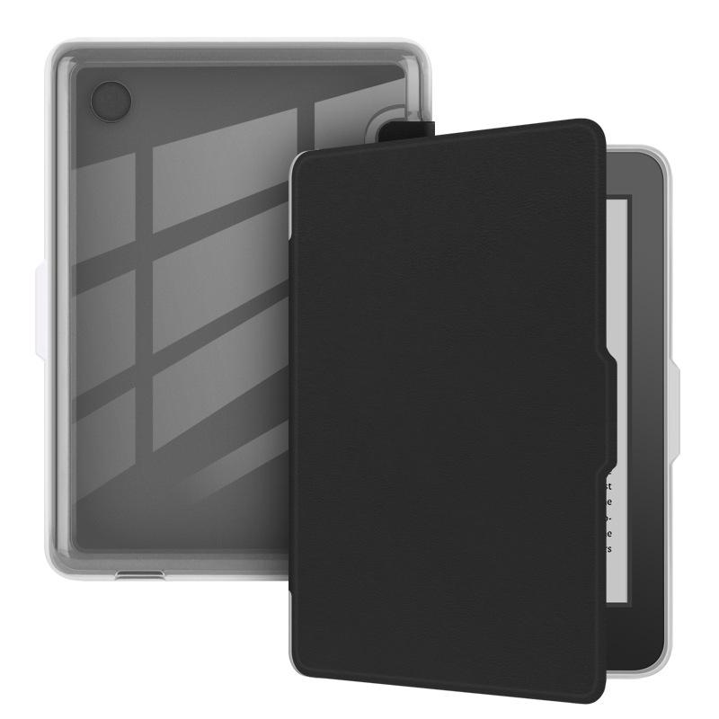 

Прозрачный магнитный тонкий чехол-книжка для Tolino Shine Color 2024 / Shine 5 2024 / Shine 4 Чехол 6 Обложка для электронной книги Прозрачная задняя крышка Tolino Shine5 2024 чёрный