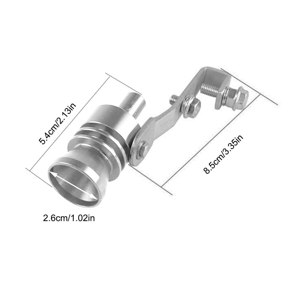 Universal Car Turbo Sound Whistle Muffler Exhaust Pipe Whistle Fake Simulator Whistle Auto Replacement Parts Car Styling