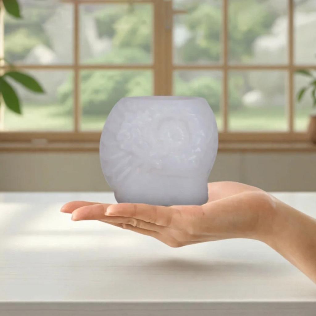 Skjellform Silikon Resinform For Smykkekunst Planter Sementstøping Kunst DIY Dekorasjon Lyskoppform