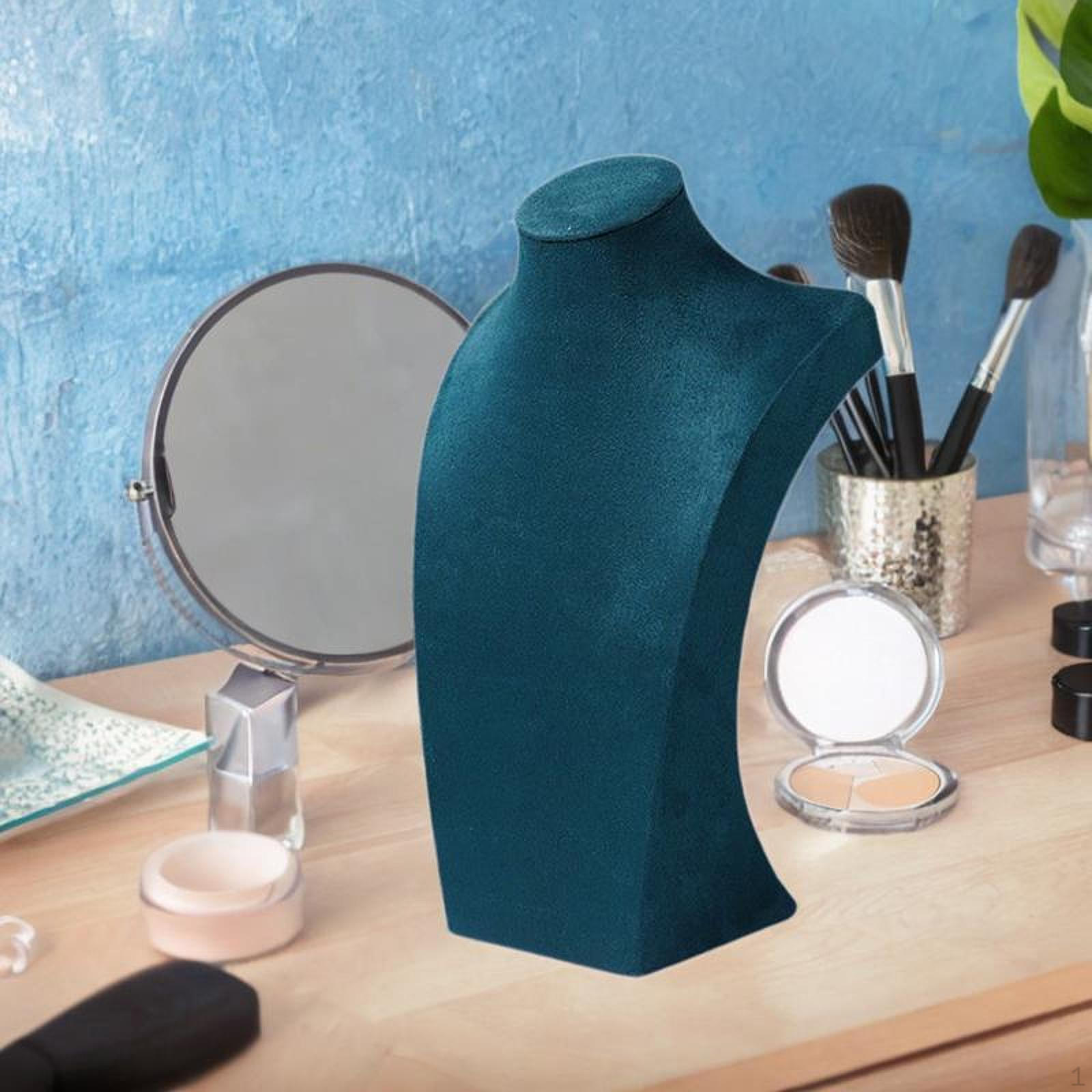 

Ожерелье Стенд-манекен Элегантная витрина Подвеска-органайзер-цепочка для женщин Green 40cm Height