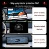 Lexus LX600/700h 2025 Center Console Gear Shift & Navigation Screen Protective Film