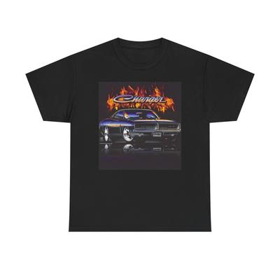 Charger Muscle Car Graphic T Shirt Brand New Cotton Tee Unisex T-Shirt