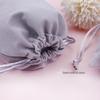 Velvet Drawstring Bag for Jewelry, Earphones, Coins, and Cosmetics Storage