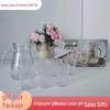 Eightieth Pavilion Large Glass Jug and Cup 7-Piece Set