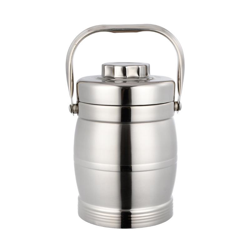 Stainless Steel Vacuum Insulated Lunch Box with Cutlery for Students and Office Workers