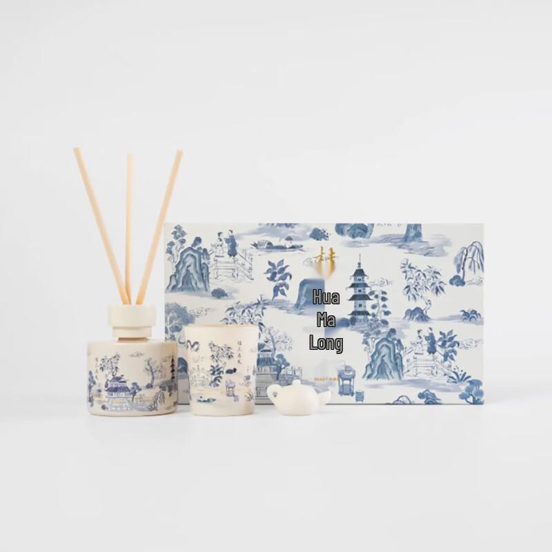 The Beast Shop Osmanthus Oolong Scented Candle Gift Set