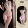 Sexy lingerie hot tights bikini suit sexy three-point print couple flirting pajamas uniform