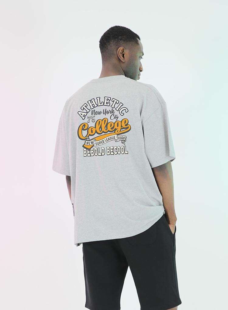 Be Bold Be Cool L~6Xl College[T-Shirt] (A Type) White/Free 3 (2Xl~3Xl)