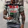 Men's Tshirt Lemans Car Vintage Pattern T shirts Summer Oversized Casual Tees Short Sleeve Tops Men Clothing
