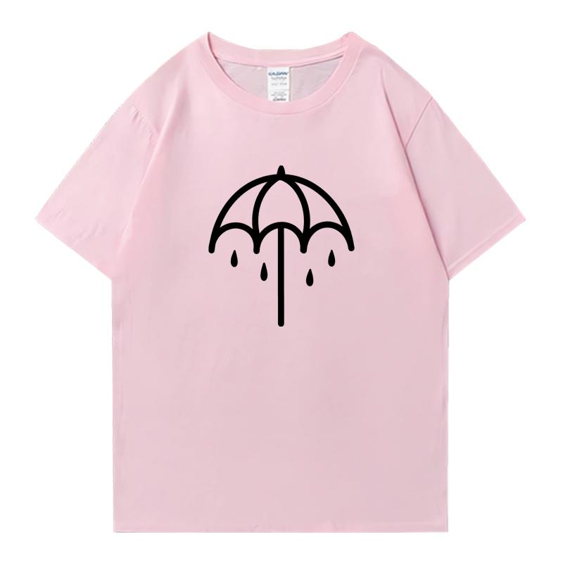 

Umbrella Bring Me The Horizons Metal Washed Oversized t-shirt Street Hip Hop 100% Cotton Men Women short sleeve t-shirts Unisex 3XL