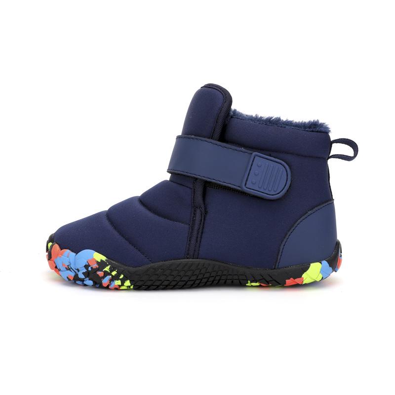Children's Winter Snow Boots - Warm Cotton Shoes with Plush Lining for Boys and Girls