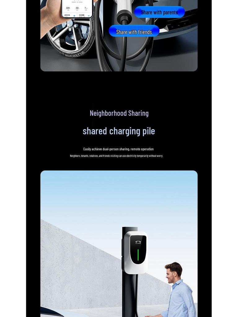 7kW AC Home Charging Station for BYD & Wuling EVs