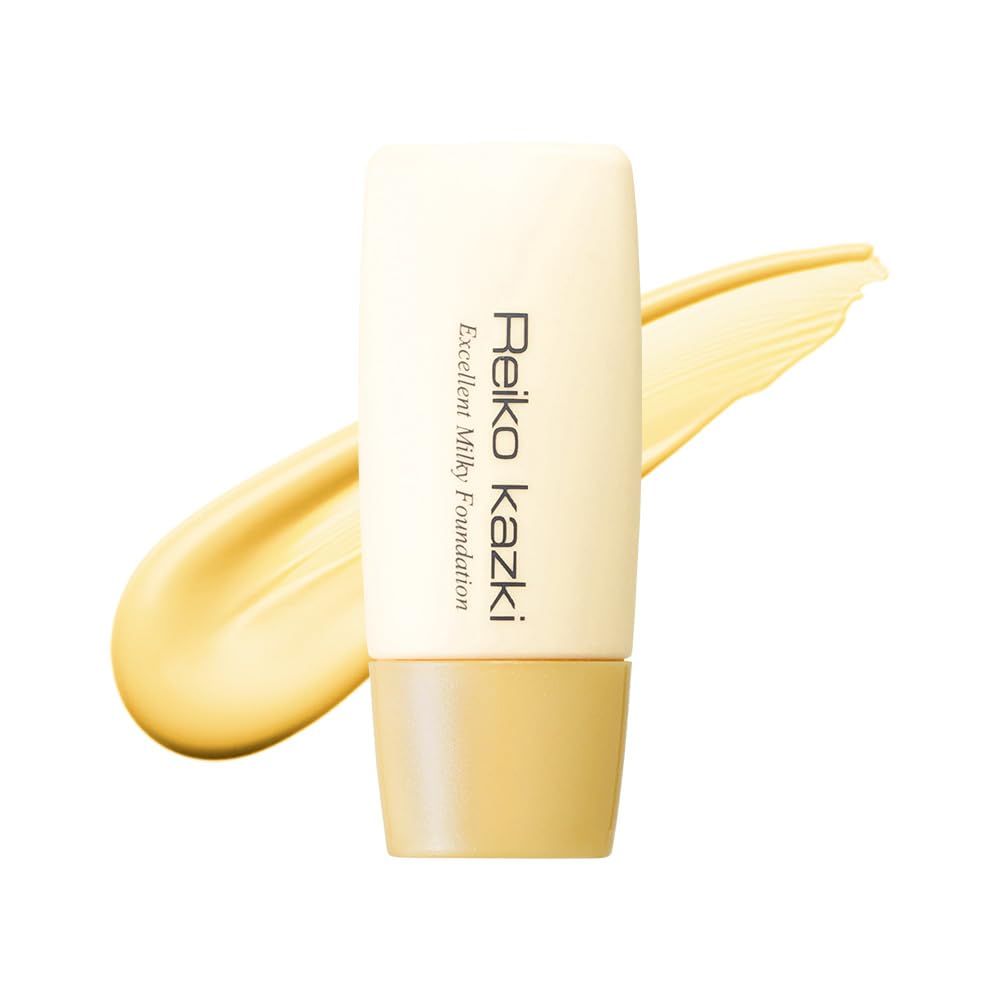 

Kazuki Reiko Excellent Milky Foundation Mini Yellow Base Trial Size Trial Size Mini Size Cosmetics Base Makeup Prevents Makeup from Coming Down