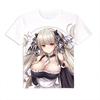 Popular Game Azur Lane T-shirts 3D Print Anime Cartoon Short Sleeve T Shirts Fashion Harajuku Crew Neck Y2k Tops Summer Cloth