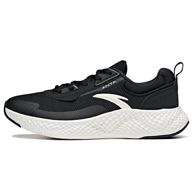 (WMNS) ANTA Running Series Sneakers Black Ivory White Women s 122115536S-4 EU 36